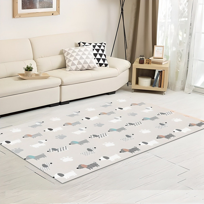 리빙코디 아동용 다용도 리빙매트, 비글