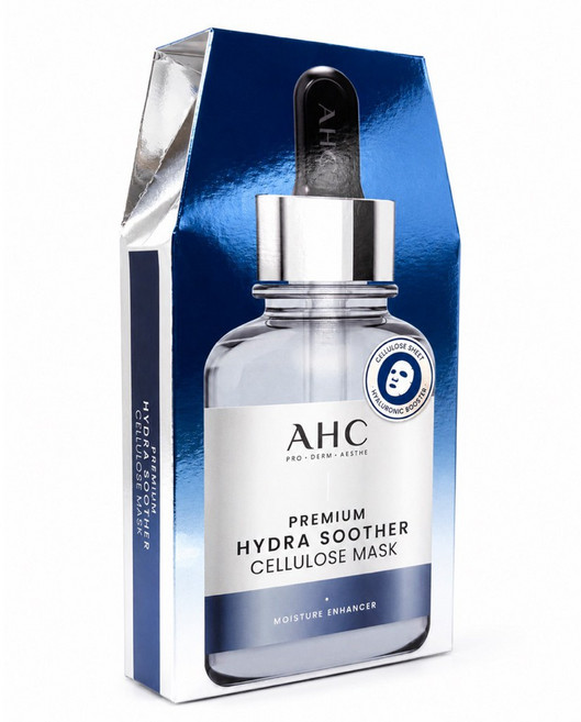AHC 安瓶精華溫和親膚面膜 玻尿酸保濕, 1個