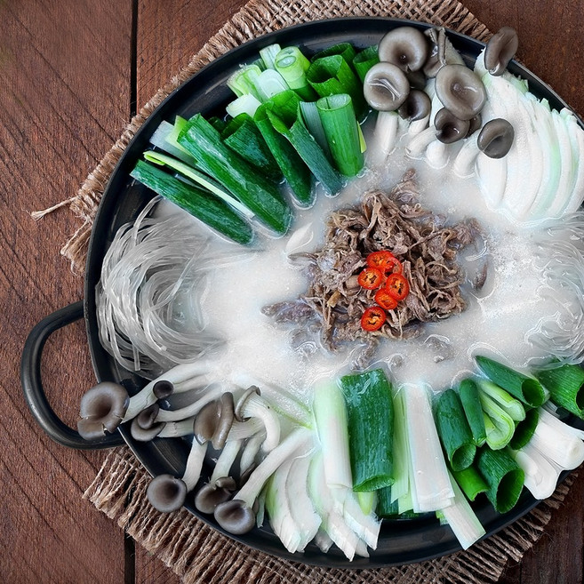 경성키친 우사골 맑은 육개장 밀키트 2인분, 1개, 375g