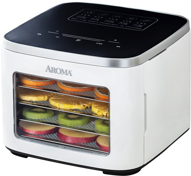 AROMA紫外線五層溫控乾果機 果乾機 食物乾燥機 烘乾機 附彩色食譜 AFD-350U