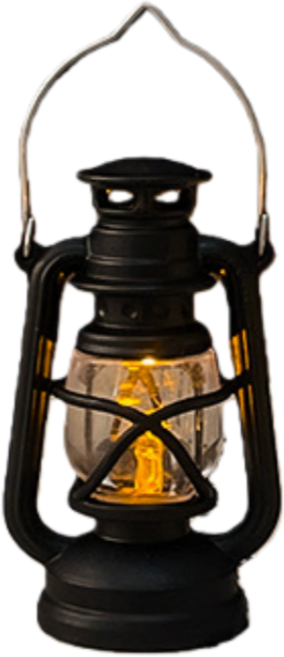 JODDA 무드등 빈티지 미니 무드등 led 전자 캔들 파티 장식 데스크 액세서리, 빈티지 마등/블랙