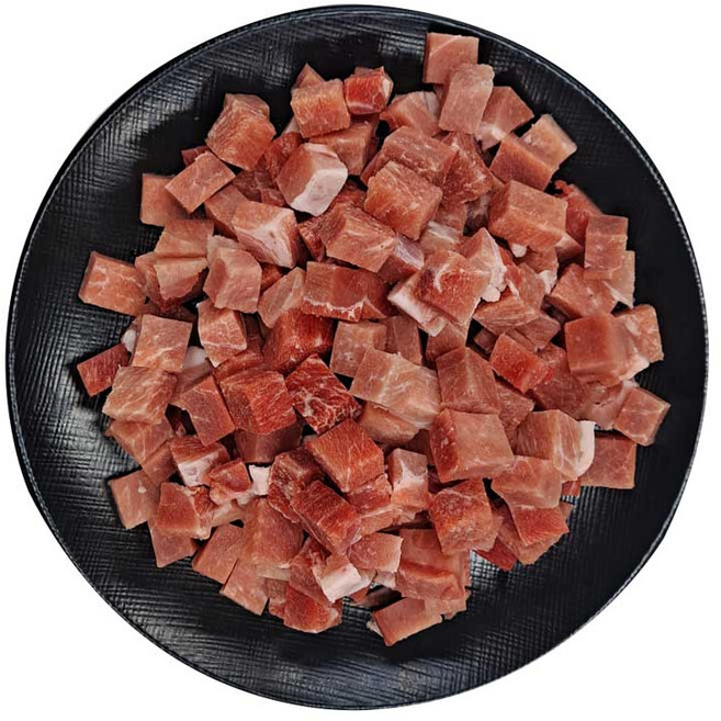 (배터짐) 국내산 돼지뒷다리살 깍두기 카레용 (일요일&당일발송), 1개, 1kg