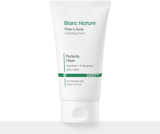 블랑네이처 여드름기능성 클렌징폼, 150ml, 2개