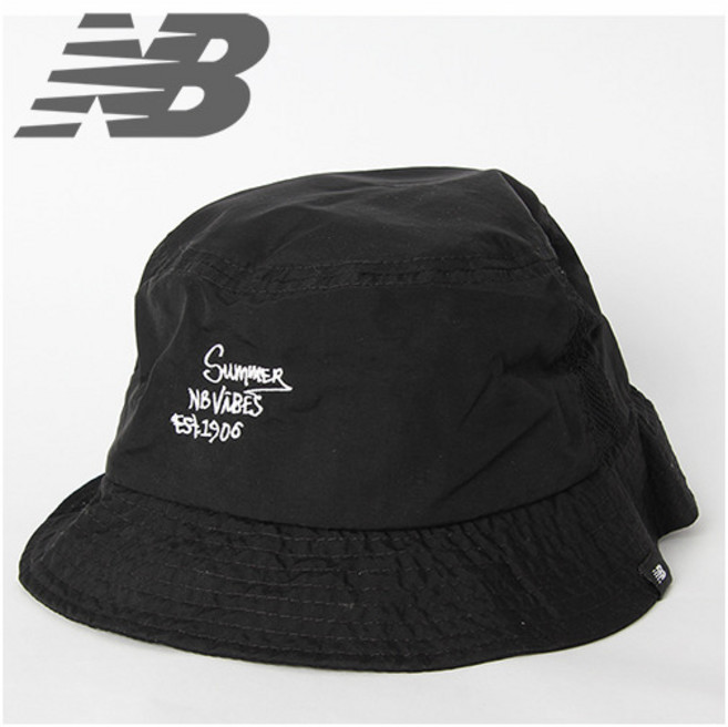 [뉴발란스(온라인)] 뉴발란스 워터풀 버킷햇 NBGDBAS204-19 블랙, 상세 설명 참조