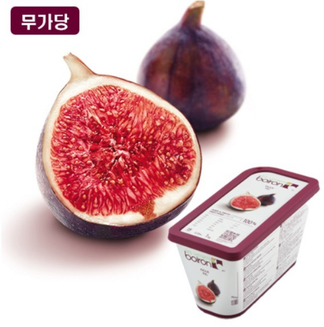 브와롱 무화과 냉동퓨레 1kg, 1개
