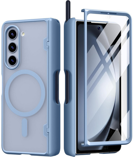 모보시 힌지 보호 펜커버 맥세이프 슬림 풀커버 휴대폰 케이스