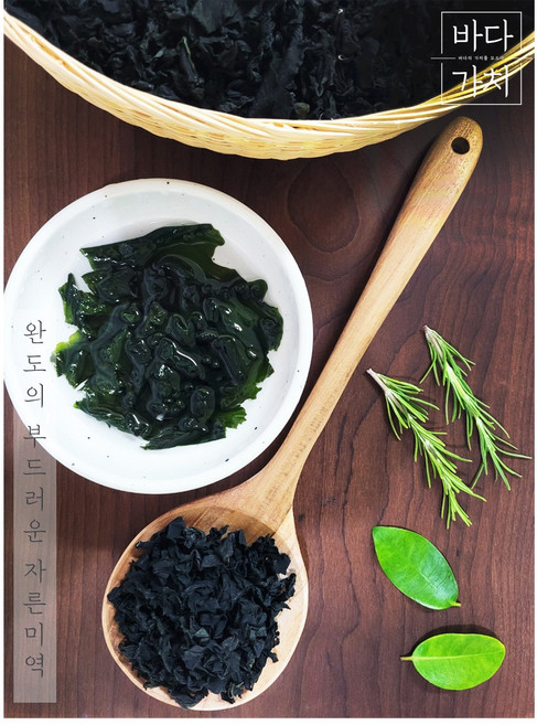 [완도바다가치] 자른미역, 50g, 1개