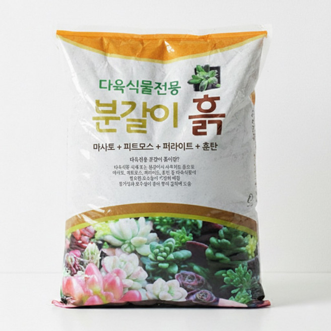 그린데이 다육 전용 분갈이 흙 다육용토 선인장 대용량 (약9kg), 9kg, 1개