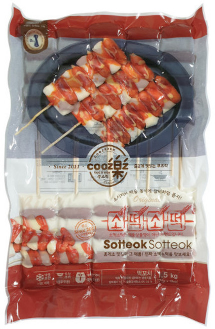 쿠즈락 소떡소떡 12kg (80꼬치), 1박스