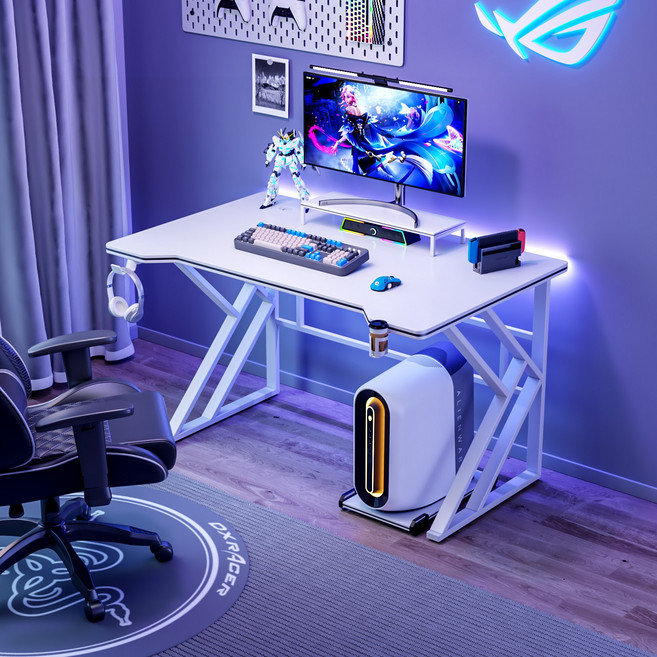 투에스리빙 다용도 컴퓨터 게이밍 책상, 화이트A