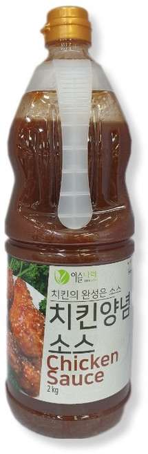 이슬 치킨양념소스 [2KG] 치킨의 완성은 소스!!! (낱개 박스구매가능상품), 2kg, 5개