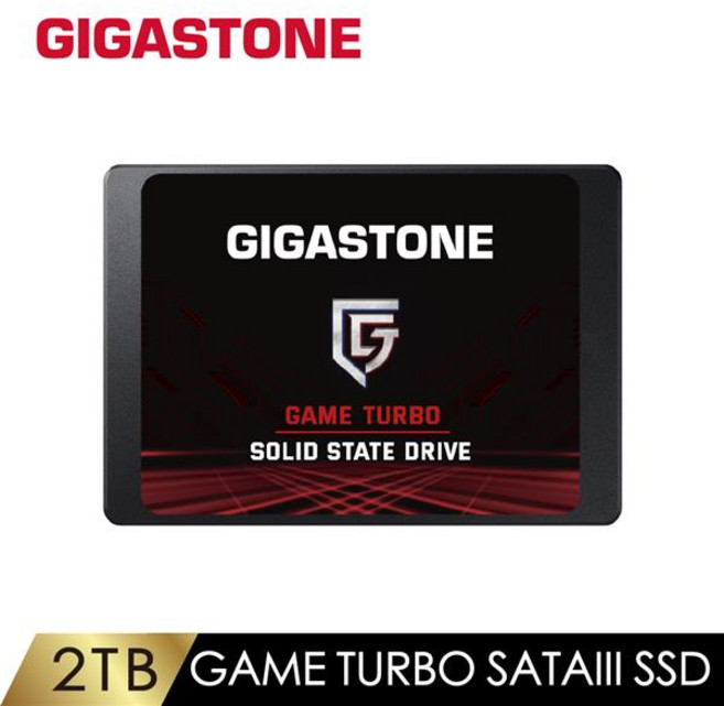 GIGASTONE Game Turbo SSD 2TB SATA III 2.5吋固態硬碟, 詳見商品說明, 1GB