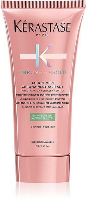 케라스타즈 크로마 앱솔루 크로마 뉴트럴라이징 그린 마스크 Kerastase Chroma Absolute Green Mask, 1개