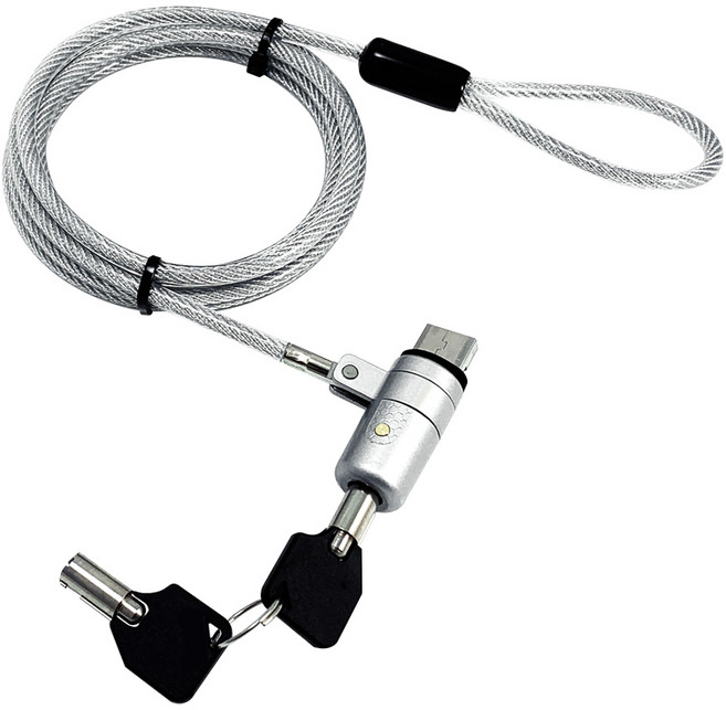 노트케이스 노트북 잠금장치 USB타입 델타, USB 일반 키타입 (델타 30 KEY), 1개