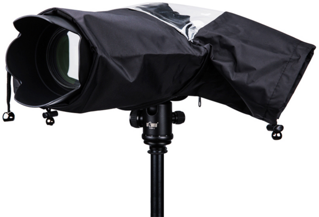 JJC 카메라 레인커버 RC-1 1개 블랙 DSLR 방수 커버 렌즈 보호 우비 촬영 덮개, RC-1 블랙