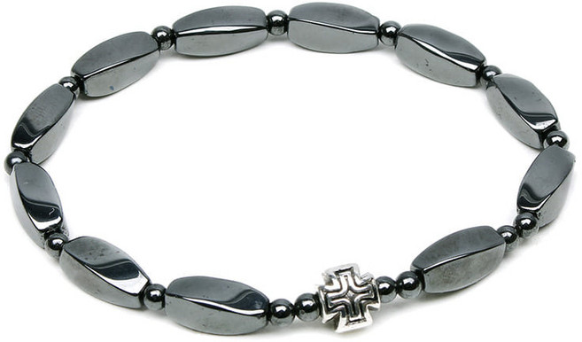 헬리우스 자석 13mm 1단묵주 팔찌 천주교 성물, 1개