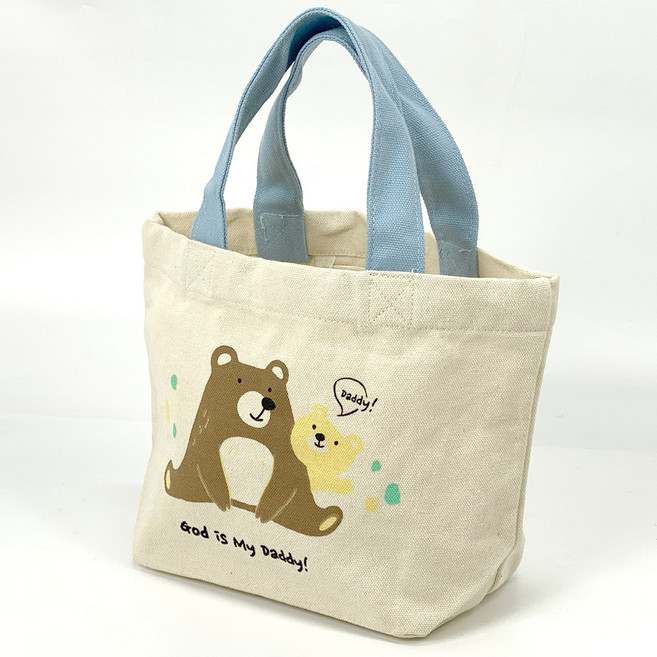 크리스천 NEW 어린이에코백 말씀 교회학교 가방 미니 4종 택1