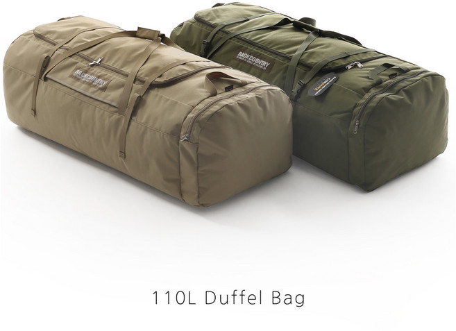 백컨트리 110리터 더플백 / 캠핑용 더플백 / 카고백 / 다용도 가방 / 캠핑가방, 2. 더플백 110L - 베이지