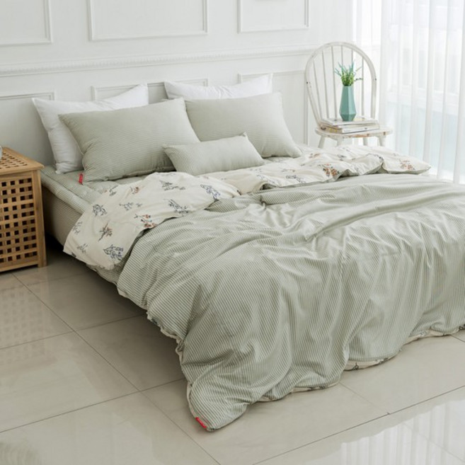 메이 40수렌징면모달 부드러운 차렵이불패드세트EK