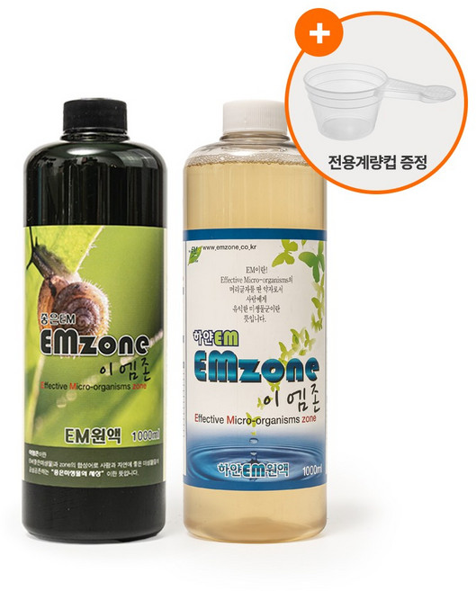 EM 원액 맑은 이엠 세트 천연 침구 탈취제, 2개, 1L