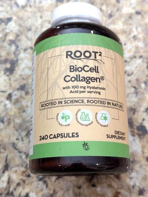 Vitacost 루트2 바이오셀 콜라겐 히알루론산 100mg 함유 240캡슐 유통기한: 2026년 3월 128760, Vitacost 루트2 바이오셀 콜라겐 히알루론산 10 - 쿠팡