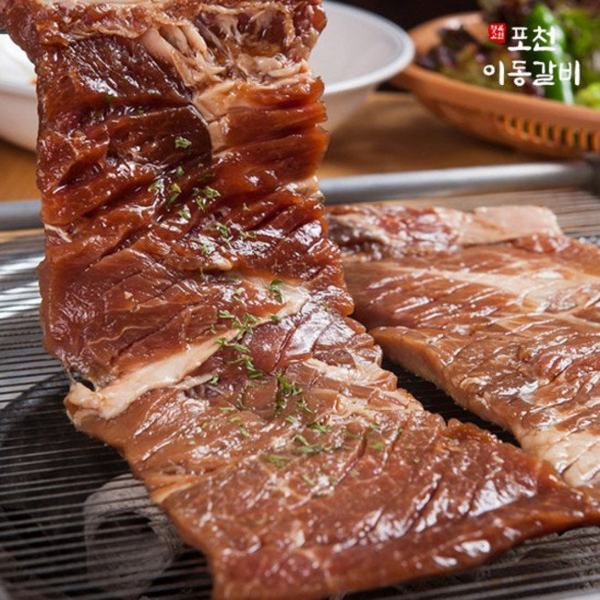 [포천이동갈비]돼지양념구이, 4개, 500g