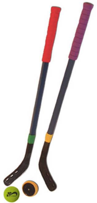 키드짐 하키놀이세트 IKG6024 스틱 2개 퍽 1개 볼 1개/어린이용 하키