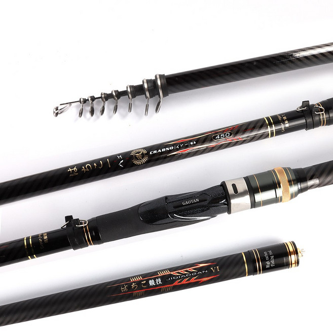 네오피싱 갯바위 바다릴 초경량 카본 원투 낚시대, 하치코 3-540