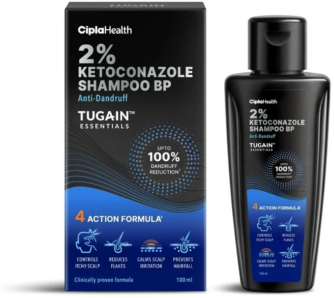 Tugain Essentials 2% Clarifying Scalp Shampoo 100ml Gentle Daily Care, 1개 - 쿠팡