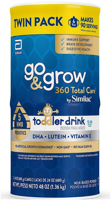 Similac 시밀락 고앤그로우 360 토탈 케어 파우더 680g, 2개