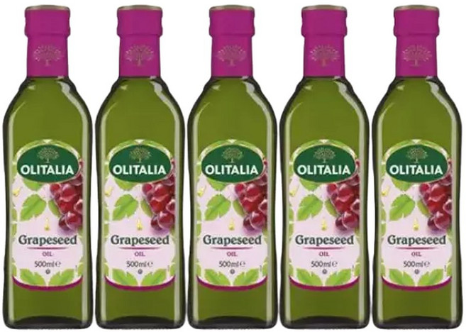 이태리 올리타리아 포도씨유 500ml 5병, 5개