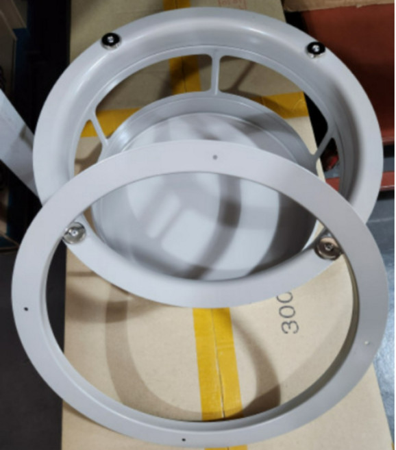 후드기름받이 업소용후드자재 기름낙하방지 내경사이즈 그린에어시스, 후드기름받이250+가이드링포함, 1개