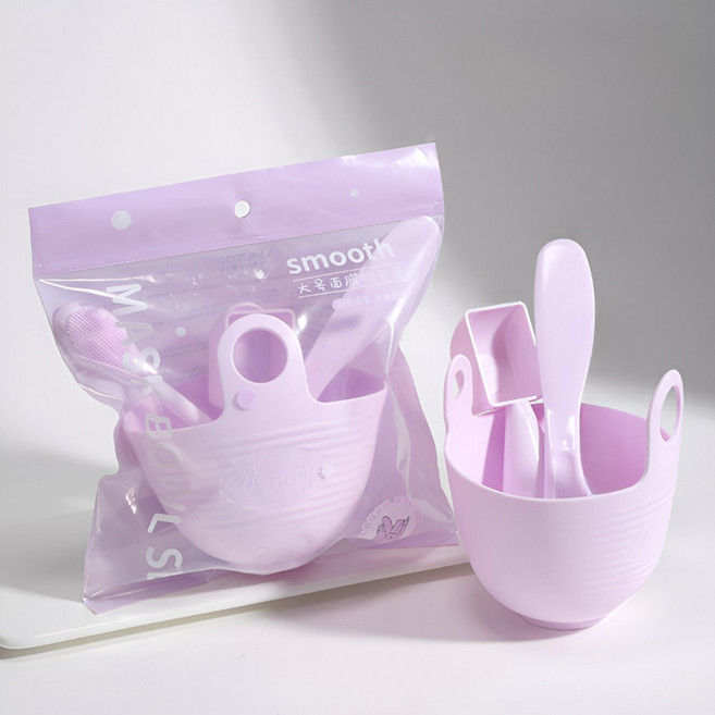 이집잘하네 실리콘 모델링팩 도구 3종 세트, 퍼플볼