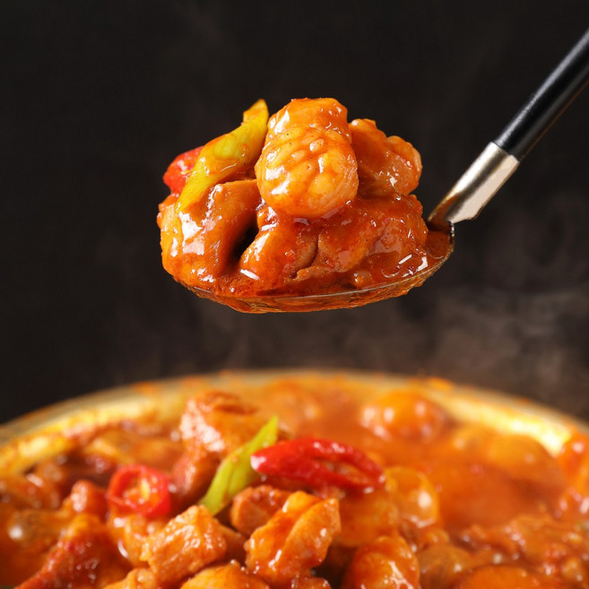 푸딩팩토리 한우대창 순살곱도리탕 490g 쿡요리 간편조리 닭도리탕 볶음탕, 1개