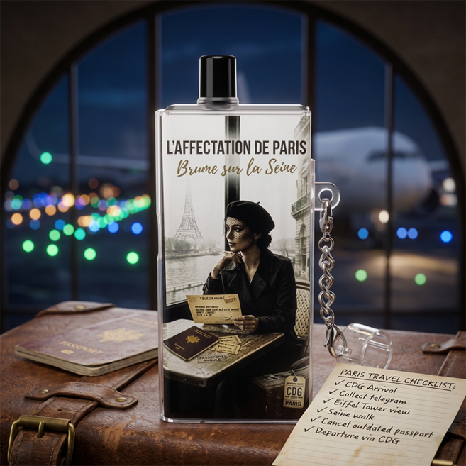 헤스티유 전자담배 투명 캐릭터 TPU 케이스 젤로 맥스 호환용, 1개, 23번