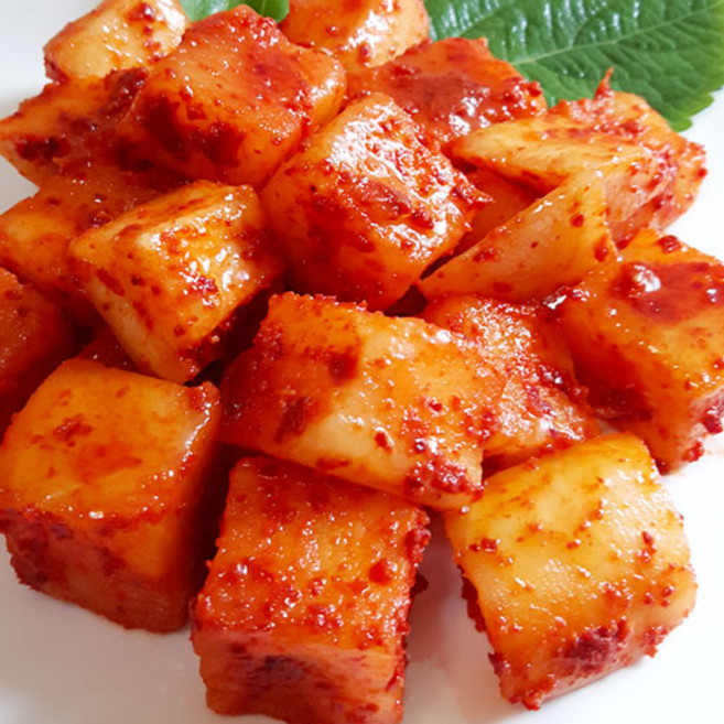 사계절김치 HACCP인증 우리 농산물 전라도 깍두기 1키로~10키로 당일제조, 10kg, 1개