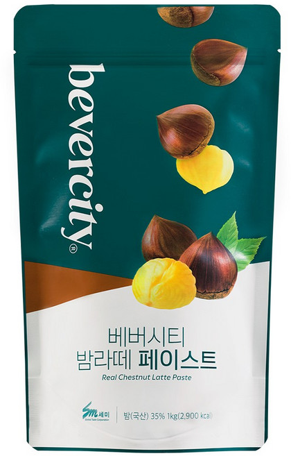 베버시티 세미 밤라떼 페이스트, 1kg, 3개