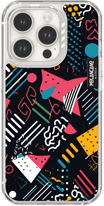 모란카노 크리스탈 디자인 투명 휴대폰 케이스