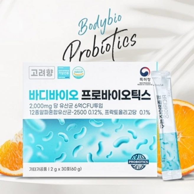 고려향 바디바이오 프로바이오틱스 2g 30포 유산균, 1박스, 60g - 쿠팡