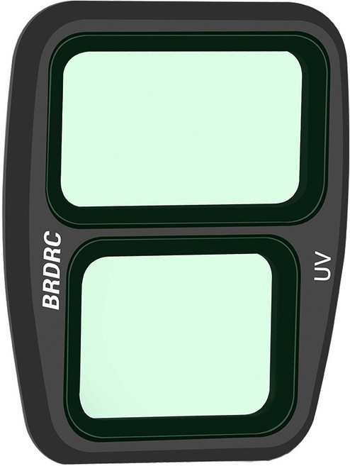 DJI Air 3 드론 UV필터 세트 렌즈보호 광량조절 촬영필터 비행 악세사리, 1개, (에어3) 렌즈(UV)(블랙)