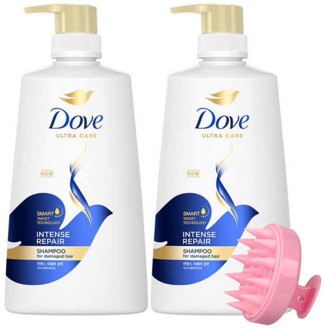 도브 샴푸 인텐스리페어 샴푸, 680ml, 2개