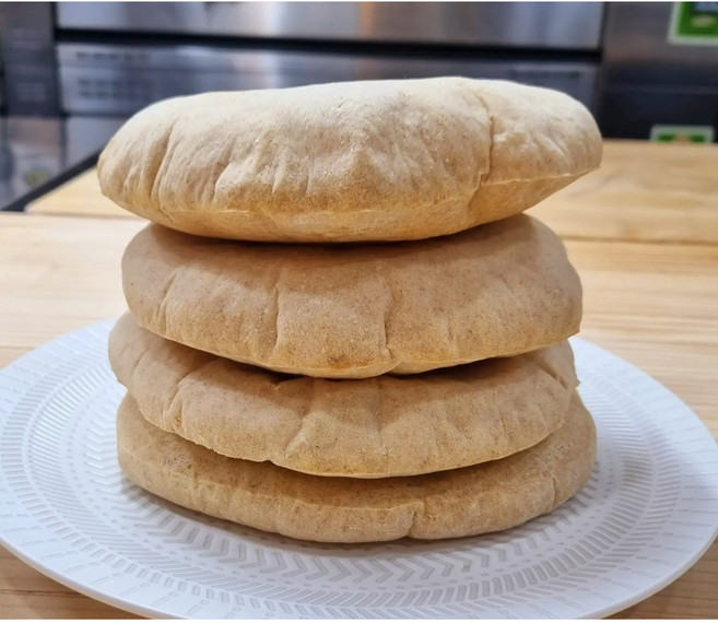 밥브레드 노밀가루 통밀 피타빵 포켓브레드 2장 무설탕, 2개, 120g