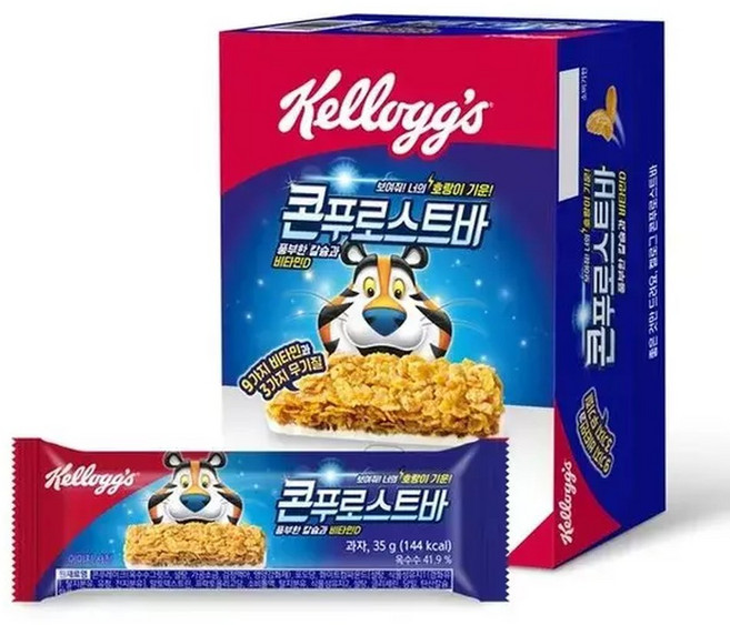 켈로그 콘푸로스트 에너지바 35g 12개입 x, 12개