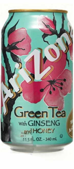 아리조나 그린티 위드 진생 앤 허니 CAN, 340ml, 24개 - 쿠팡