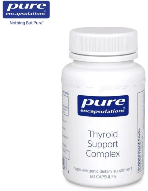 미국 Pure Encapsulations 티로이드 Thyroid Support Complex 60캡슐, 60정, 1개 - 쿠팡