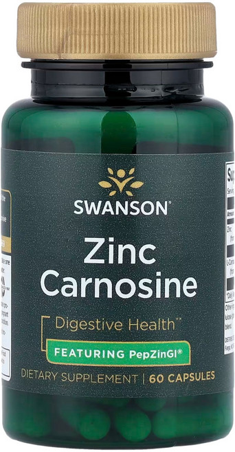 스완슨 아연 카르노신 Zinc Carnosine 캡슐 60정, 1개