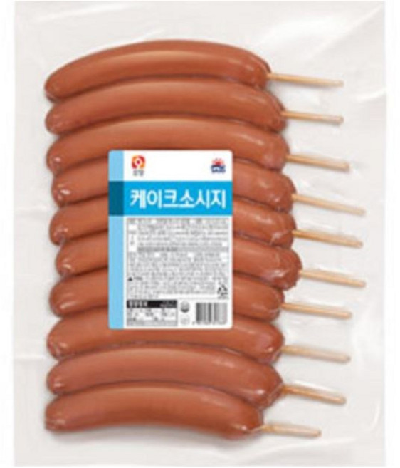 사조오양 케이크 소시지 1kg, 5개