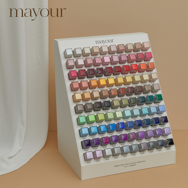 코코네일 Mayour 메이유어 풀컬러 100 컬러 단품, 30, 1개