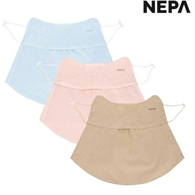 네파 남여공용 UV-CUT 자외선 차단 차양 마스크 - 7LC7906_HDD, 스카이블루(L14)