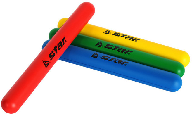 폼 릴레이 바톤 4개입 1세트 학교수업 실내경기 체육대회, 혼합, 1개